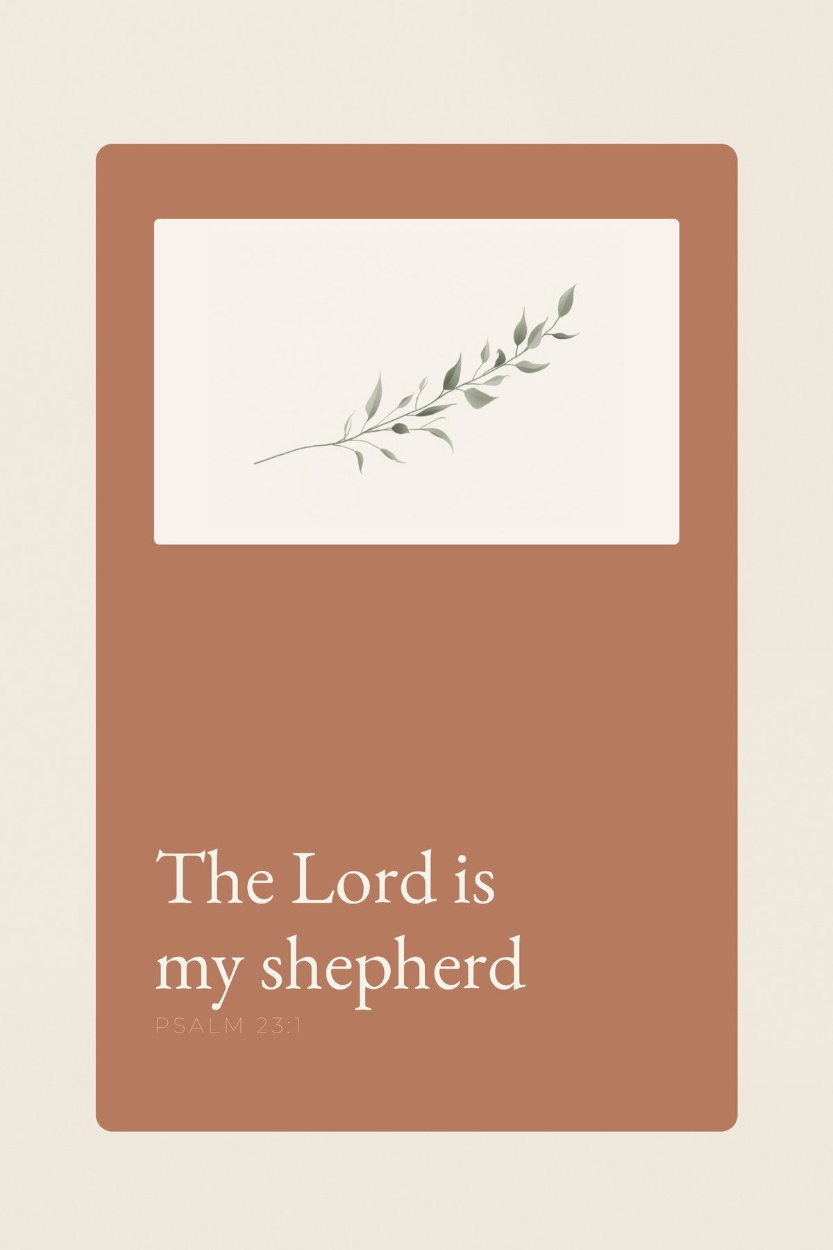 Scripture Gallery Wall Art Set, Sage Terracotta Bible Verse Prints (Digital Download) — image 3