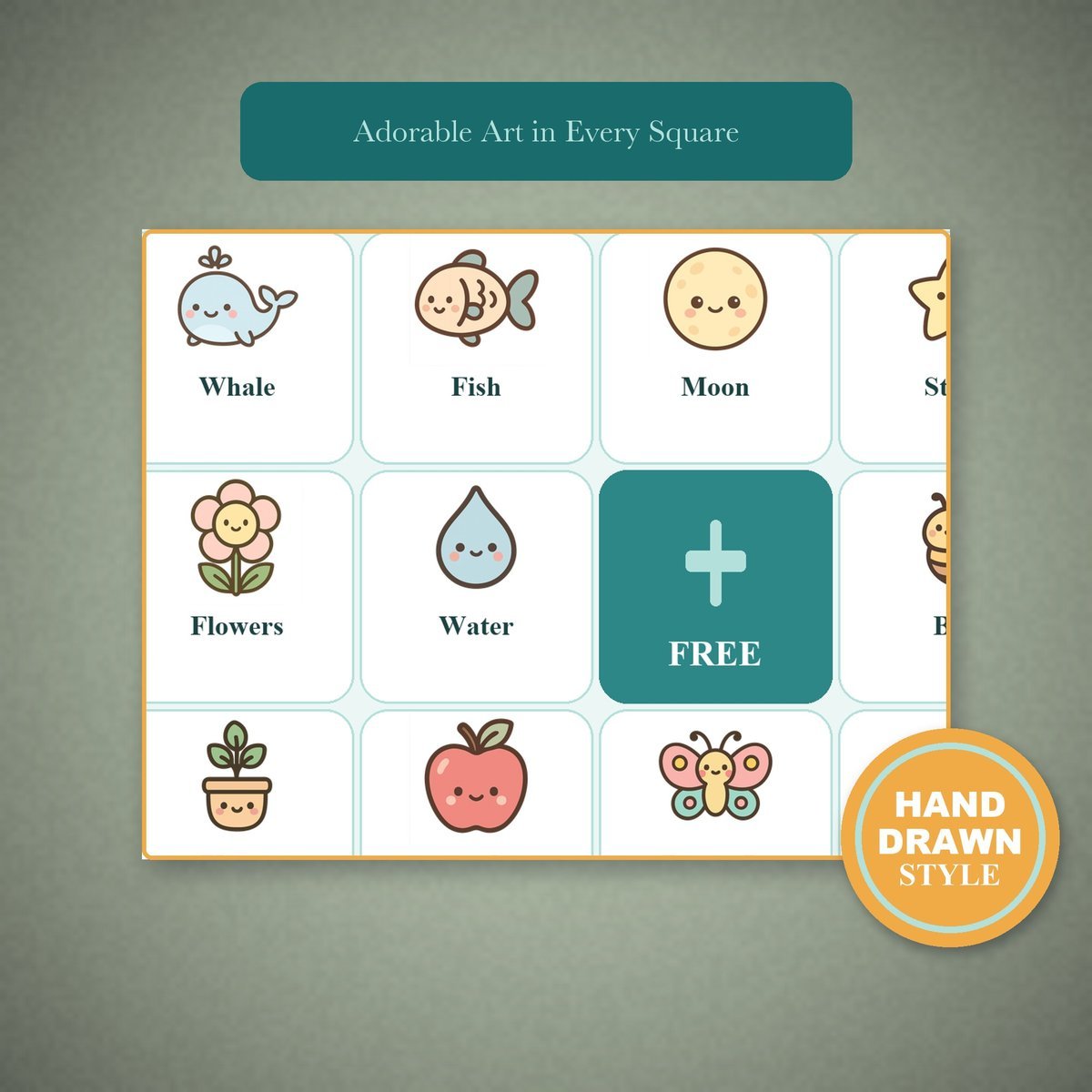 Creation Bingo, 60 Printable Bible Cards, 7 Days of Creation, Sunday School Game, Bible Activity for Kids, Genesis VBS Game, Kids Church — image 8