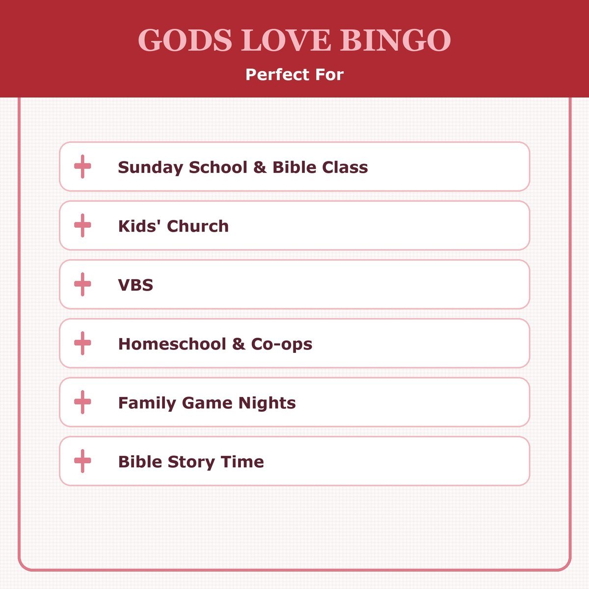 God's Love Bingo, 60 Printable Christian Valentine Cards, Sunday School Valentine Game, Bible Activity for Kids, Church Valentine Kids Game — image 5