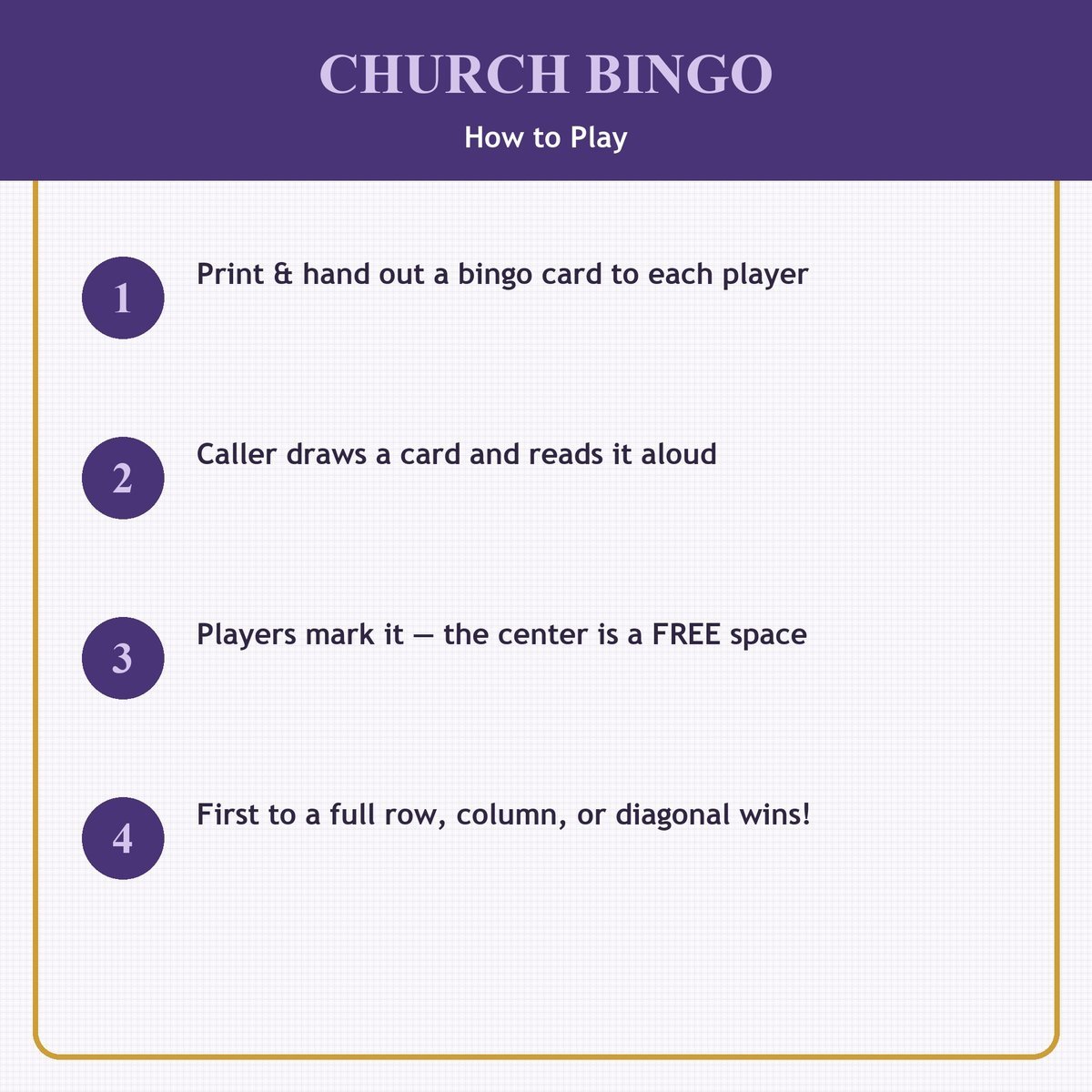 Church Bingo, 60 Printable Christian Cards, Sunday School Game, Kids Church Activity, Bible Activity for Kids, Worship Game, Communion Game — image 3