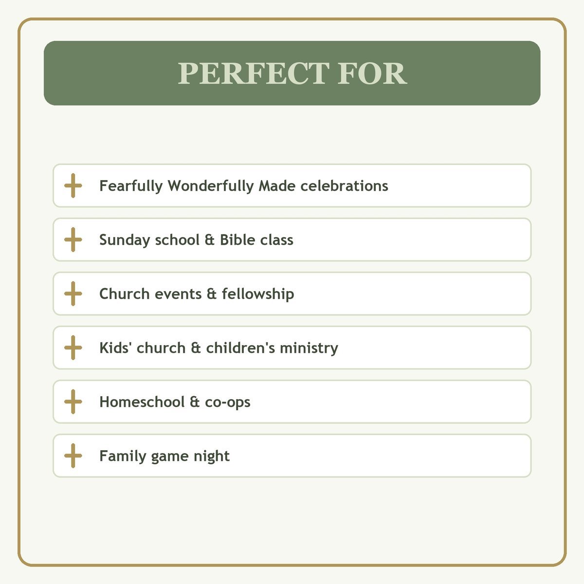 Fearfully and Wonderfully Made Bingo, 60 Printable Bingo Cards, Christian Fearfully Wonderfully Made Game, Sunday School & Church Activity — image 5