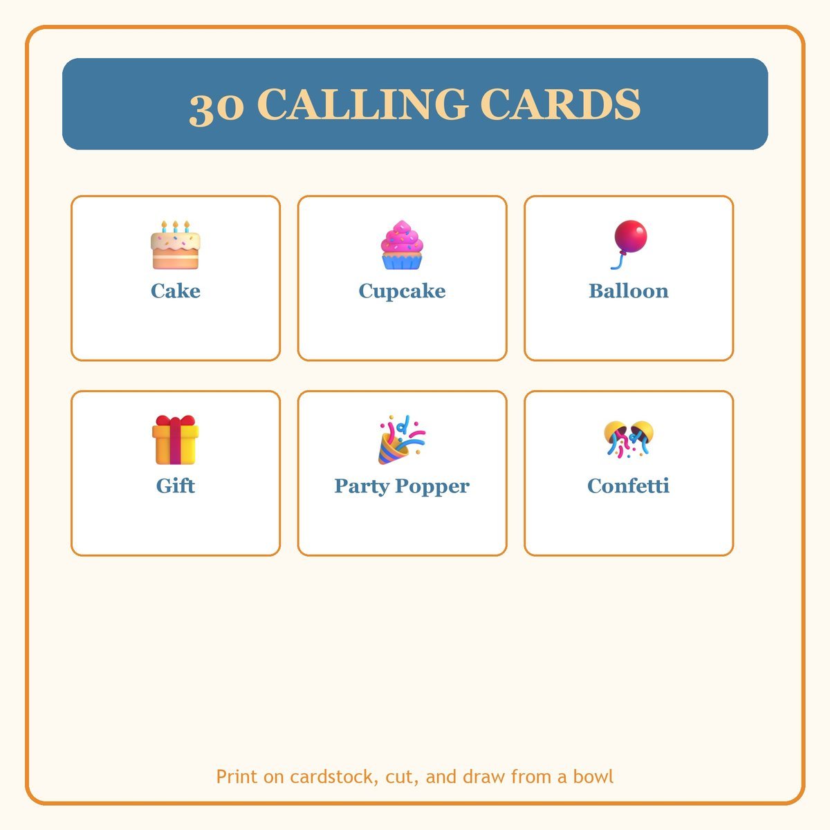 This Is the Day Birthday Bingo, 60 Printable Bingo Cards, Birthday Bingo, Christian Birthday, Christian This Is Day Birthday Game — image 7
