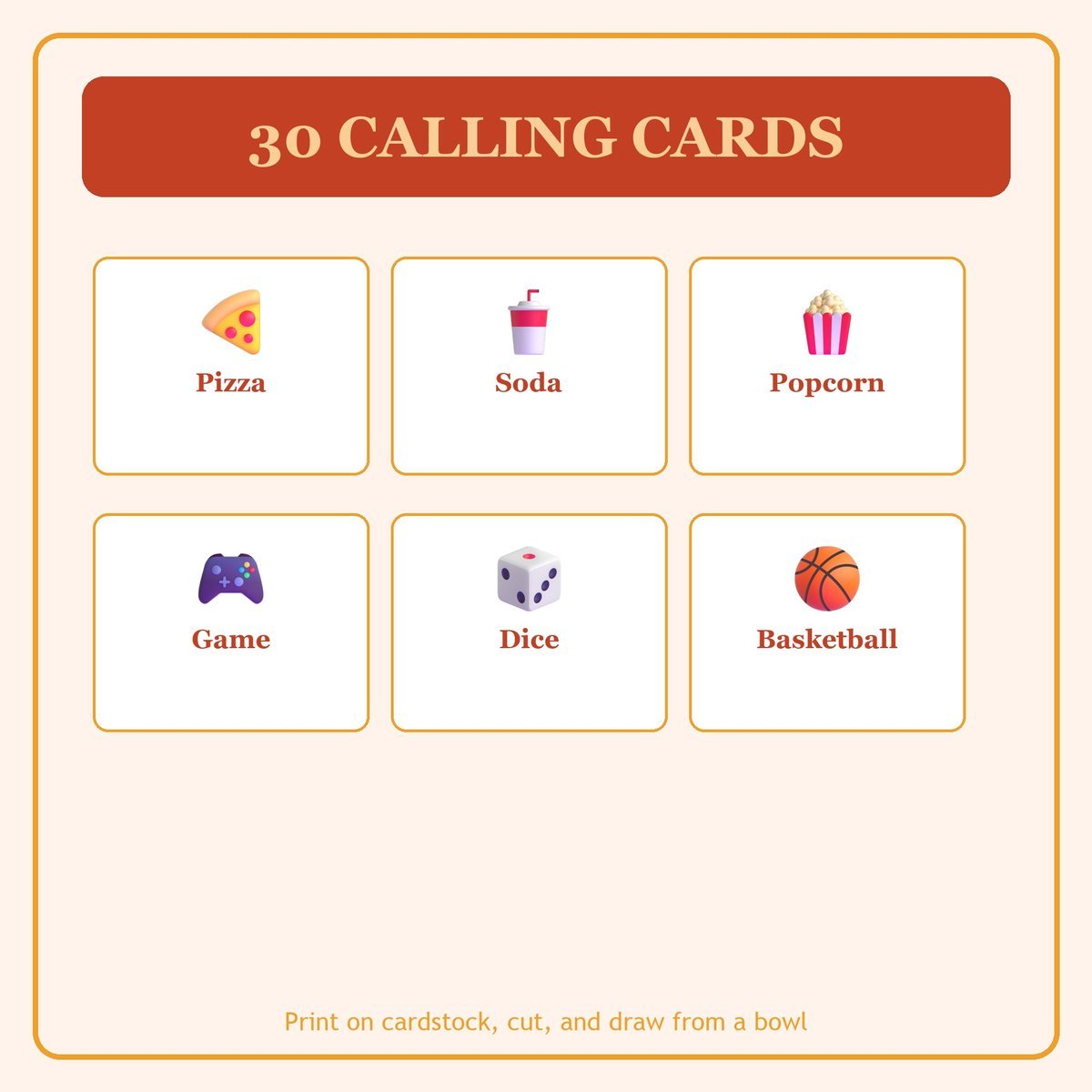 Youth Group Night Bingo, 60 Printable Bingo Cards, Christian Youth Group Night Game, Sunday School & Church Activity, Instant Download — image 7