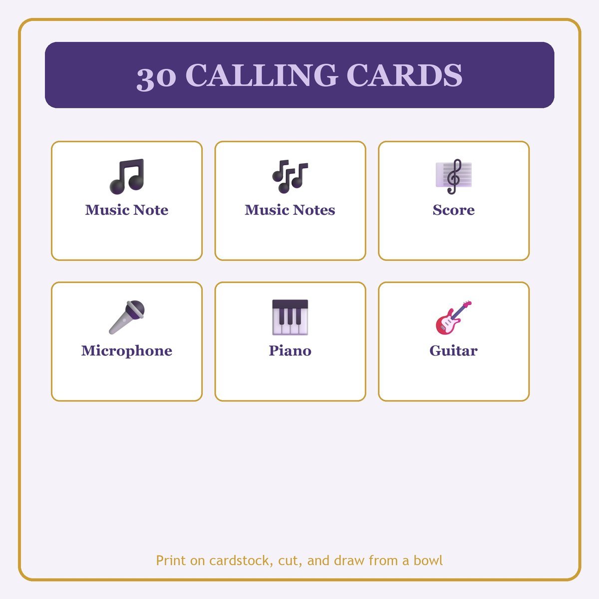 Hymns and Worship Music Bingo, 60 Printable Bingo Cards, Christian Hymns Worship Music Game, Sunday School & Church Activity — image 7
