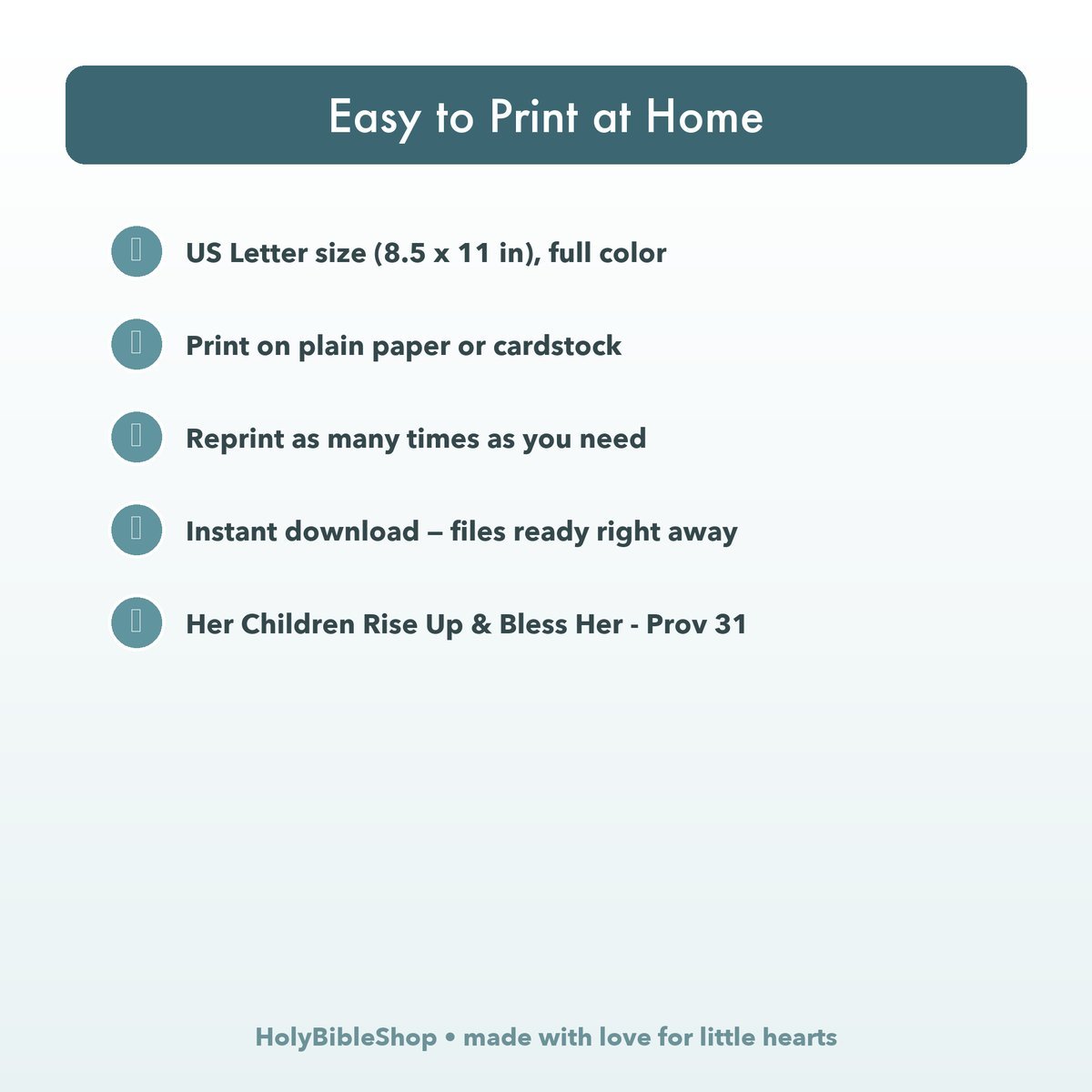Mothers Of The Bible Bingo | Printable Bible Bingo Game for Kids | 60 Cards Sunday School VBS Christian Watercolor PDF — image 8