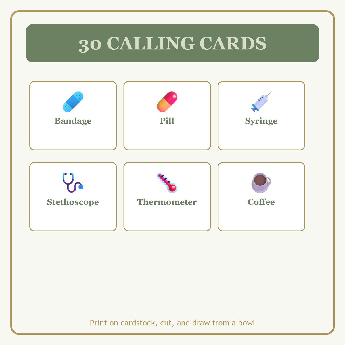 Get Well and Healing Prayers Bingo, 60 Printable Bingo Cards, Christian Get Well Healing Game, Sunday School & Church Activity — image 7