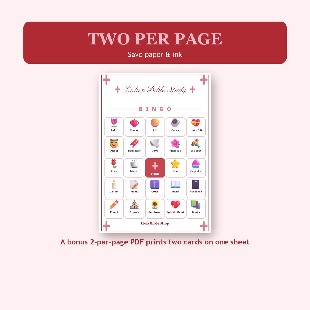 Women of the Bible Bingo, 60 Printable Christian Cards, Women's Ministry Game, Ladies Bible Study, Sunday School, Bible Activity — image 6