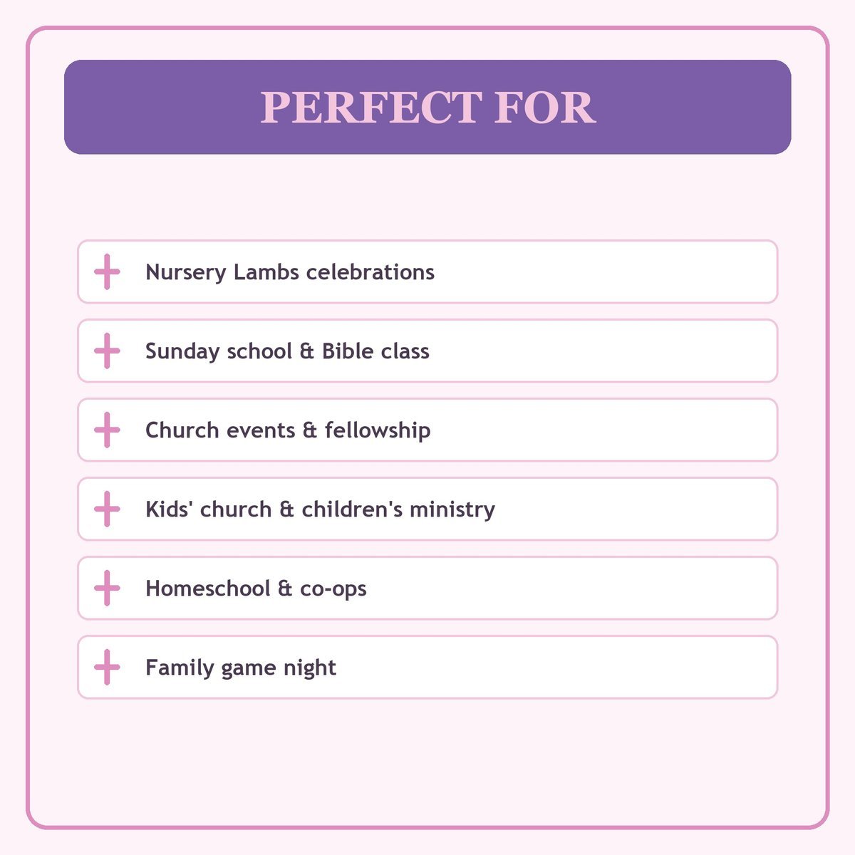 Nursery and Little Lambs Bingo, 60 Printable Bingo Cards, Christian Nursery Lambs Game, Sunday School & Church Activity, Instant Download — image 5