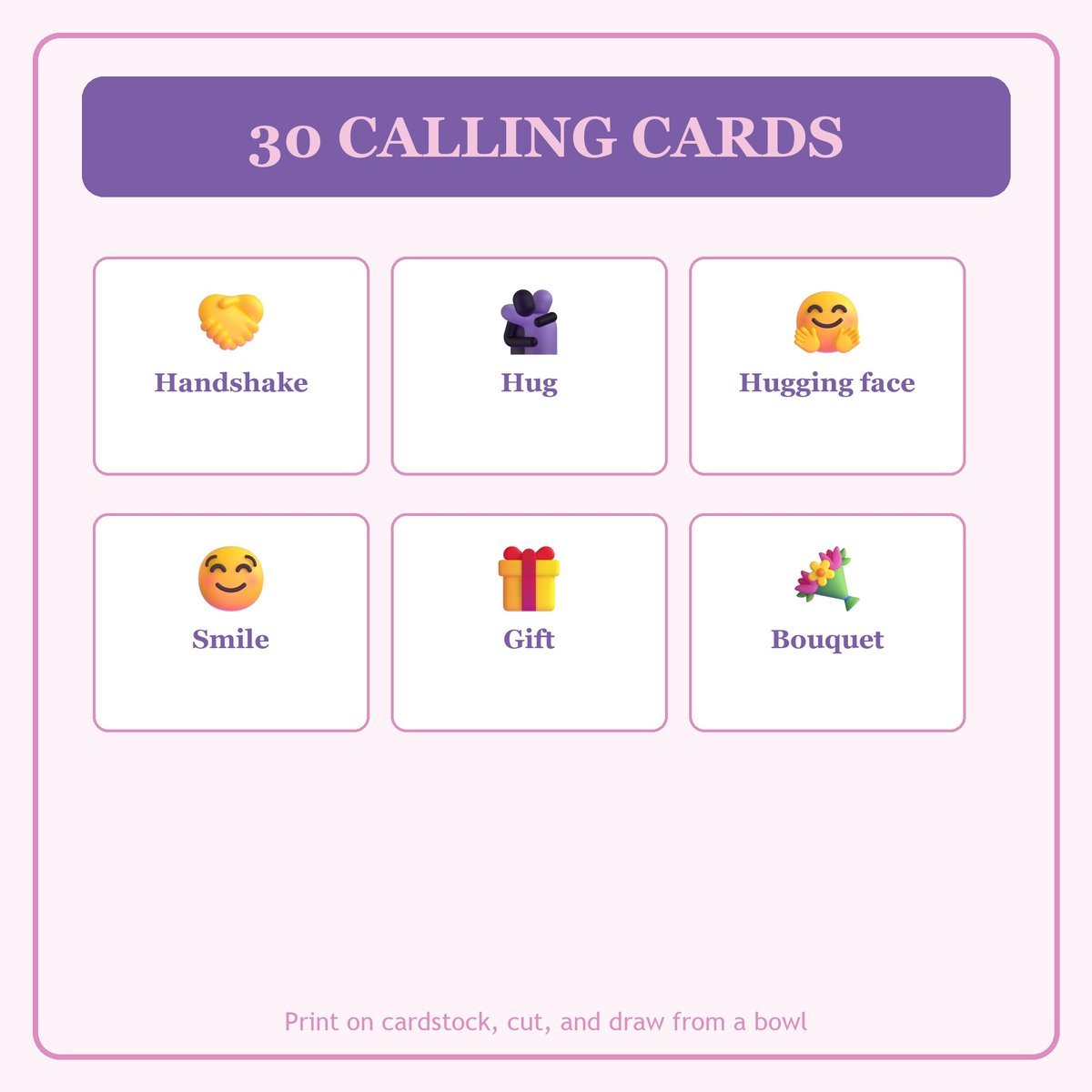 Kindness Kids Bingo, 60 Printable Bingo Cards, Christian Kindness Kids Game, Sunday School & Church Activity, Instant Download — image 7
