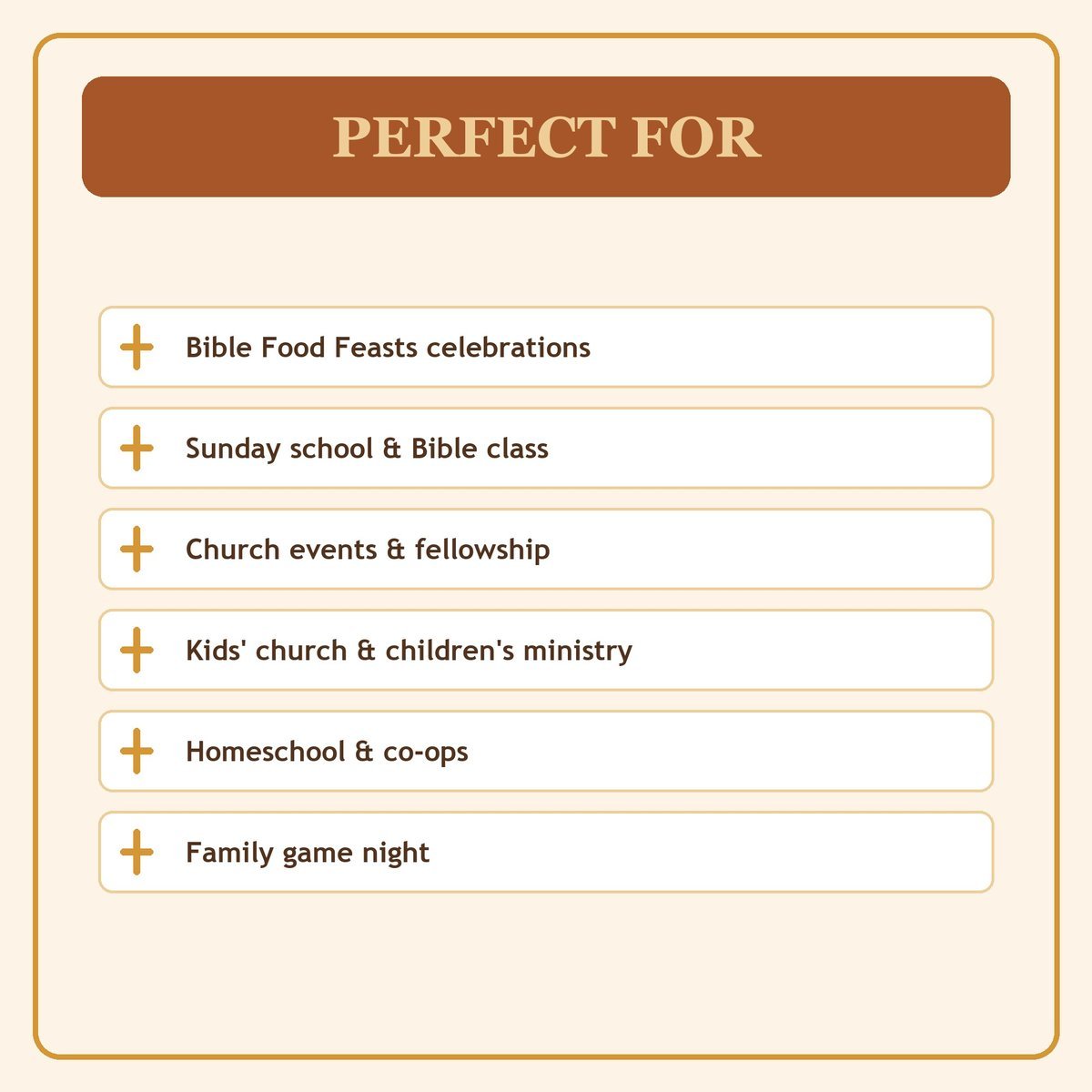 Bible Food and Feasts Bingo, 60 Printable Bingo Cards, Christian Bible Food Feasts Game, Sunday School & Church Activity, Instant Download — image 5