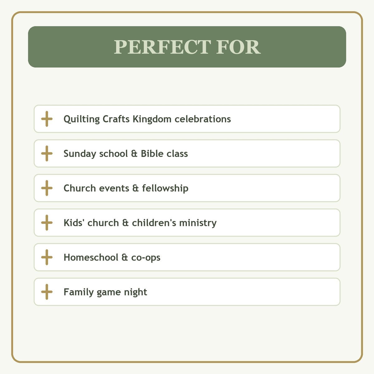 Quilting and Crafts for the Kingdom Bingo, 60 Printable Bingo Cards, Christian Quilting Crafts Kingdom Game, Sunday School & Church Activity — image 5