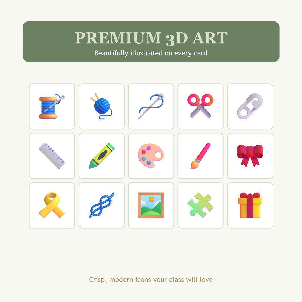 Quilting and Crafts for the Kingdom Bingo, 60 Printable Bingo Cards, Christian Quilting Crafts Kingdom Game, Sunday School & Church Activity — image 8