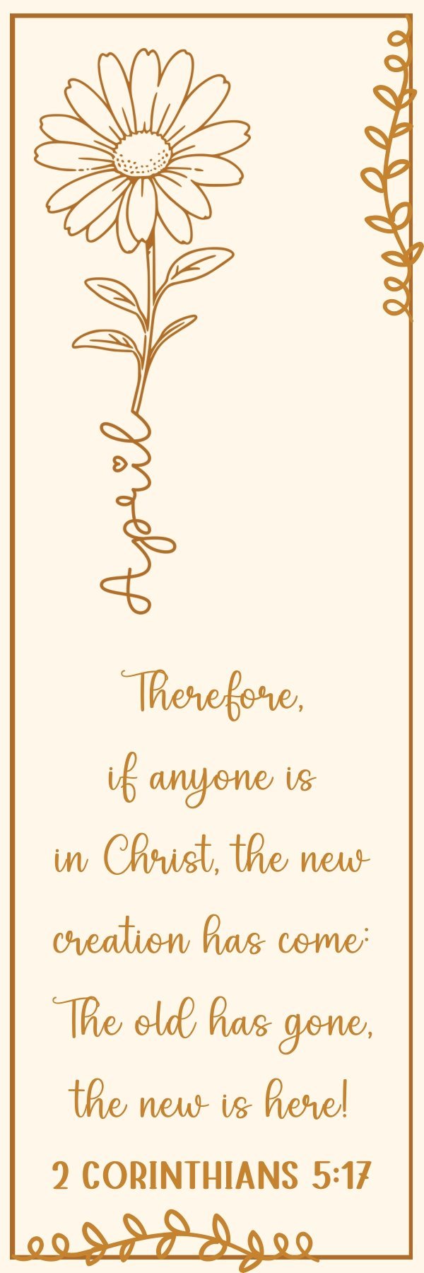 Monthly Bible Verse Bookmarks, Scripture Gift (PDF, JPG) — image 7