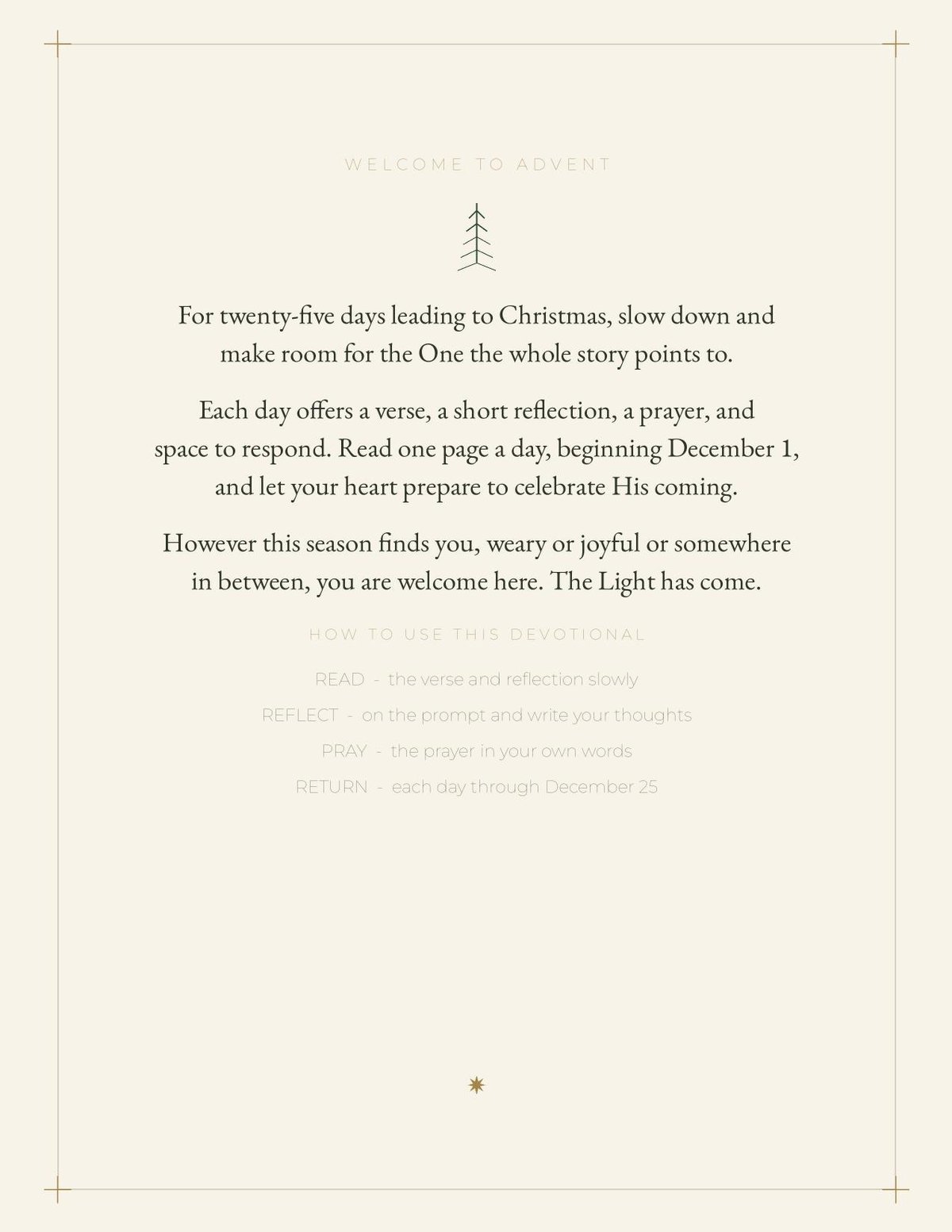 Advent Devotional Journal, 25-Day Christmas Countdown, Bible Verse Readings (PDF Download) — image 2
