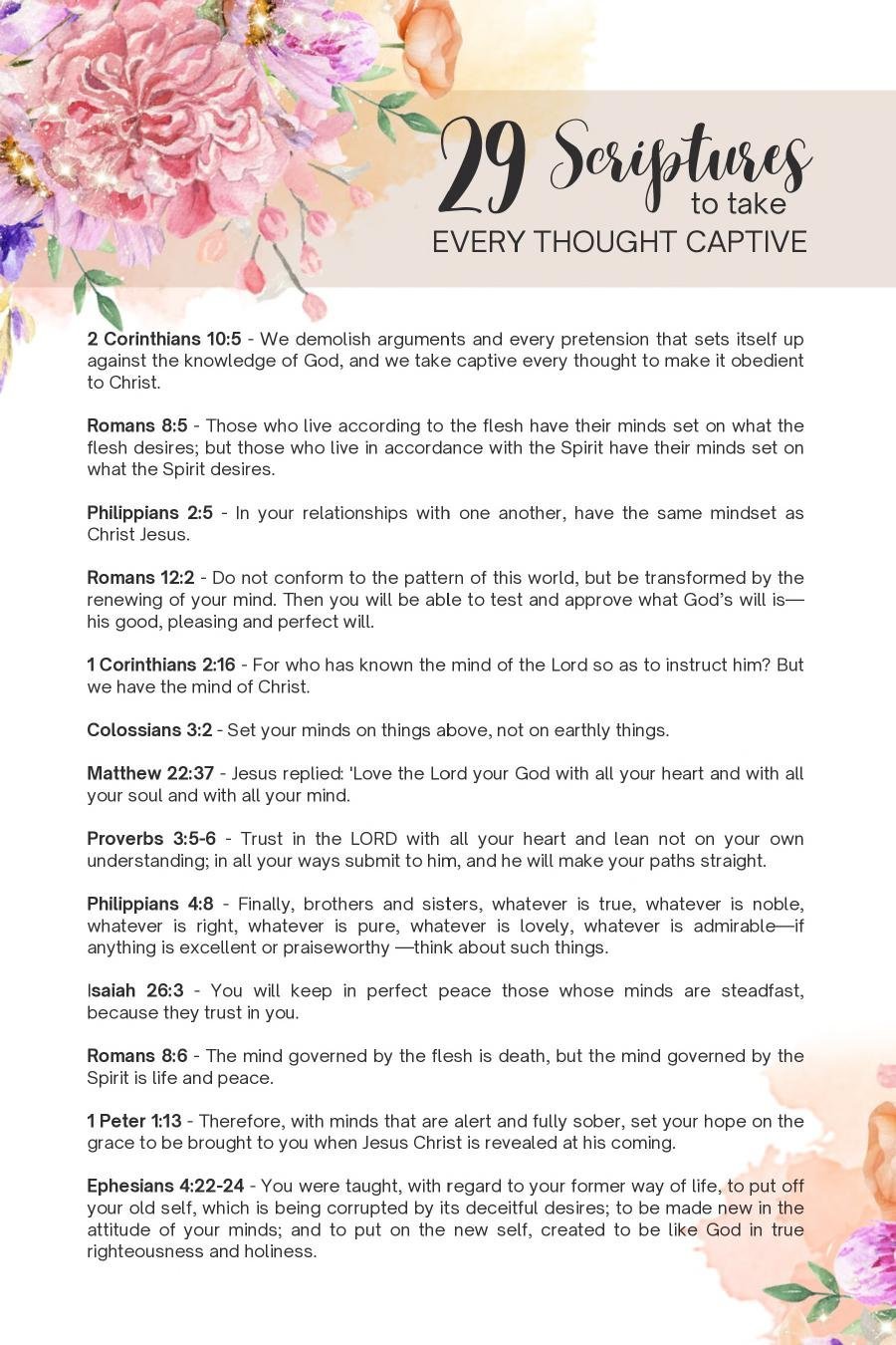 Christian Prayer and Reflection Journal, Bible Study, Devotional (PDF) — image 3