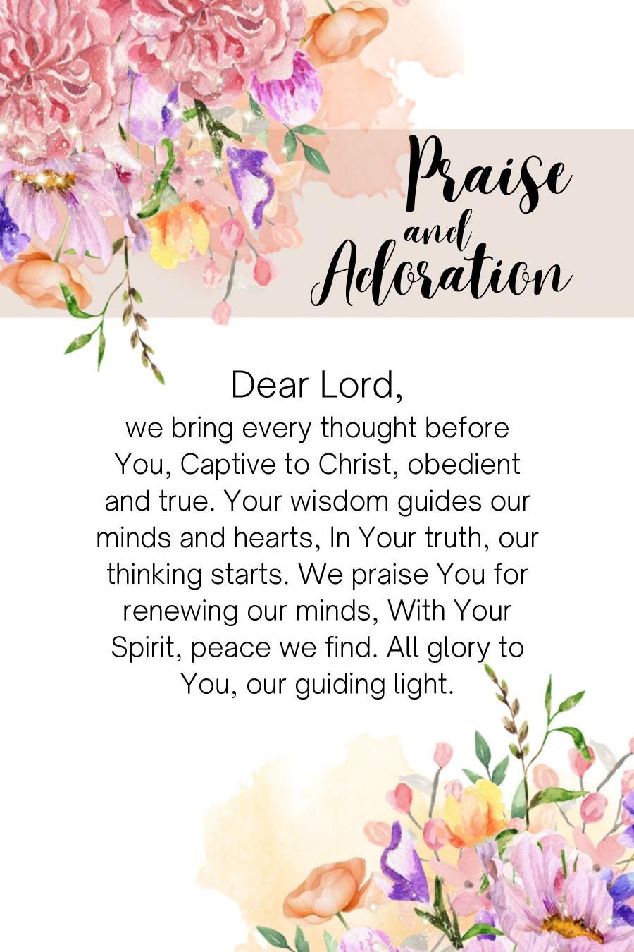 Christian Prayer and Reflection Journal, Bible Study, Devotional (PDF) — image 6