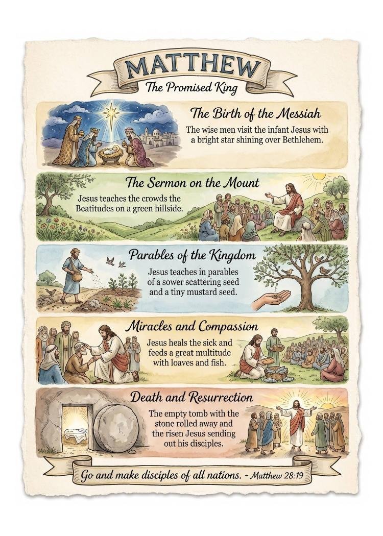 Holy Bible Illustrated | All 66 Books Summary Cards Printable | Old & New Testament Bible Study Inserts | Christian Journaling PDF — image 5