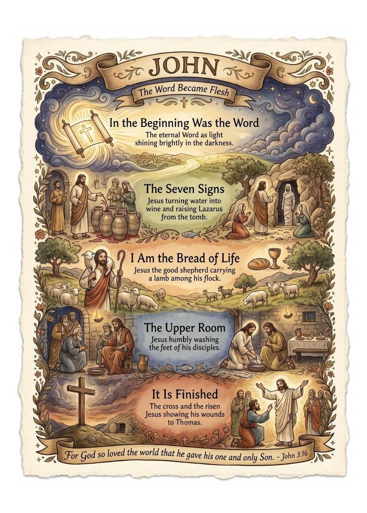 Holy Bible Illustrated | All 66 Books Summary Cards Printable | Old & New Testament Bible Study Inserts | Christian Journaling PDF — image 8