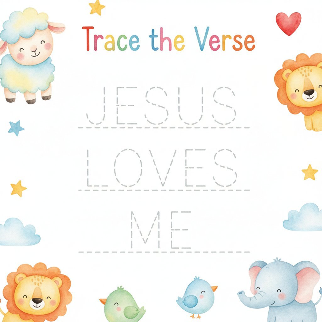 Bible Activity Book for Kids Printable, Christian Coloring Pages, Sunday School Activities, Kids Bible Workbook, Faith Mazes & Tracing — image 3