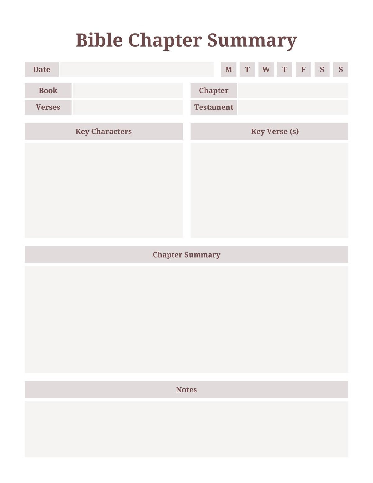 Bible Study Journal PDF | Christian Digital Planner for Goodnotes and iPad | Prayer & Scripture Journal | Printable Faith Journal — image 3