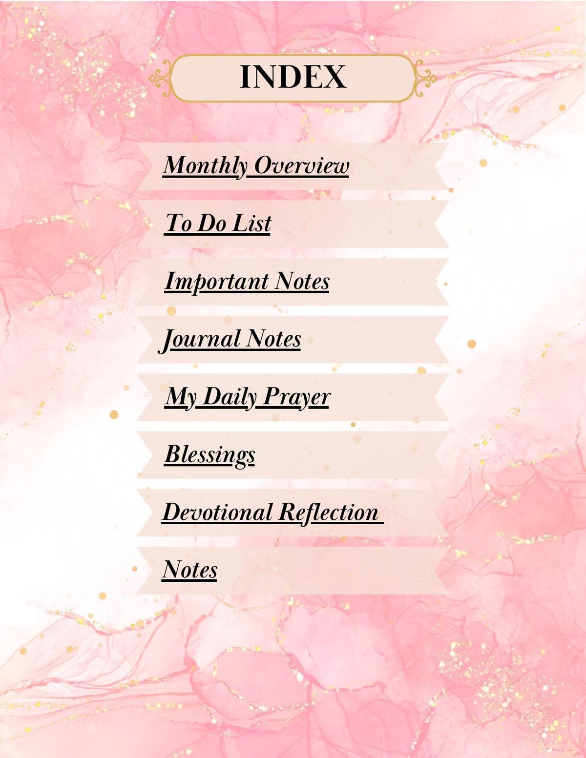 Holy Bible Planner PDF | Christian Digital Planner for iPad & Goodnotes | Prayer Journal, Bible Study, Daily Devotional — image 3