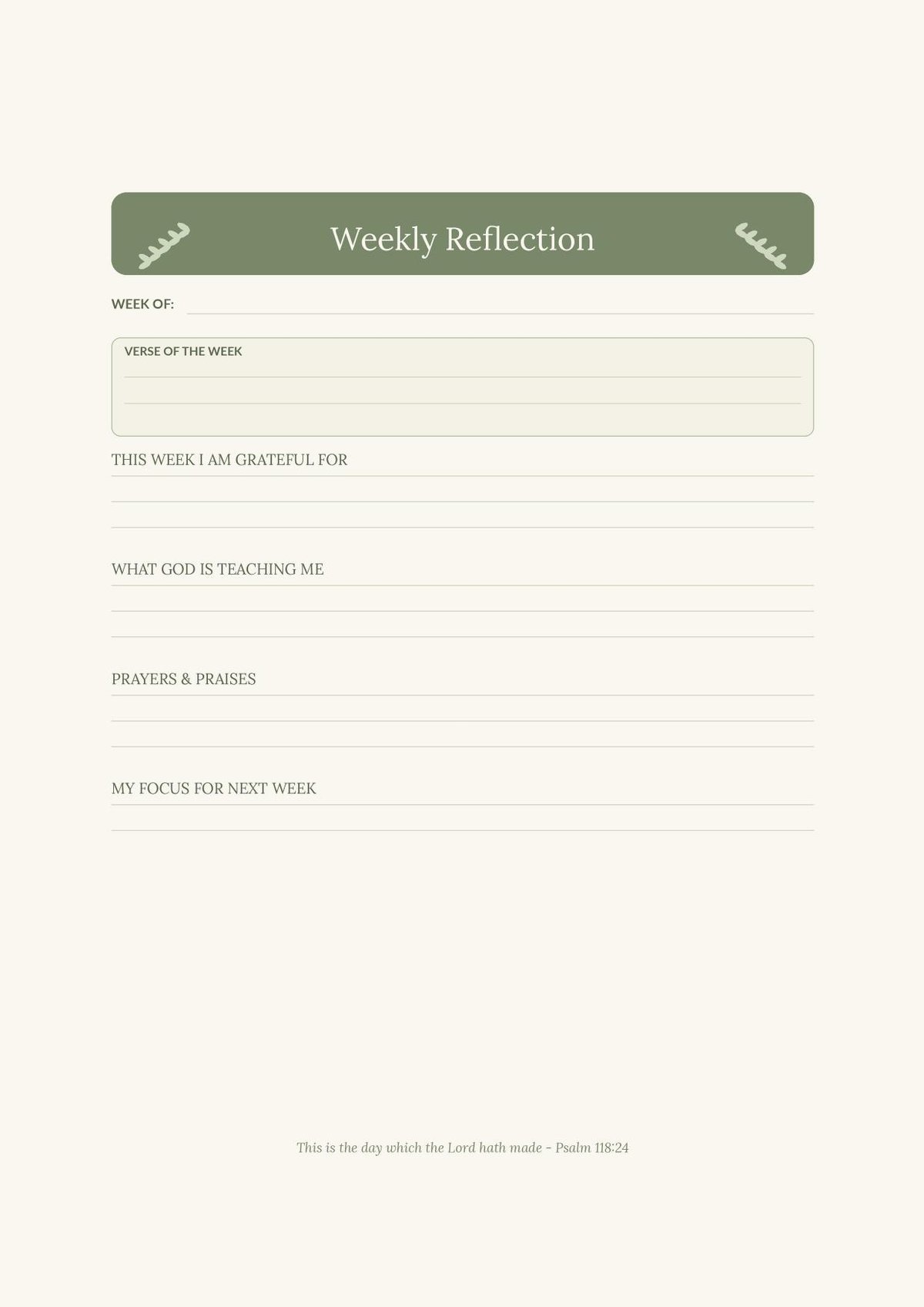Printable Prayer Journal, Bible Study Kit, SOAP Devotion, Sermon Notes (PDF Download) — image 7
